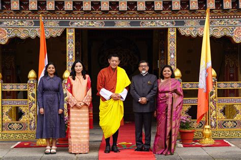 Indian Ambassador to Bhutan Sudhakar Dalela presents credentials to ...