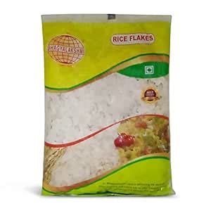Bhagyalakshmi Flattened Medium Rice Flakes, 500 gram : Amazon.in ...