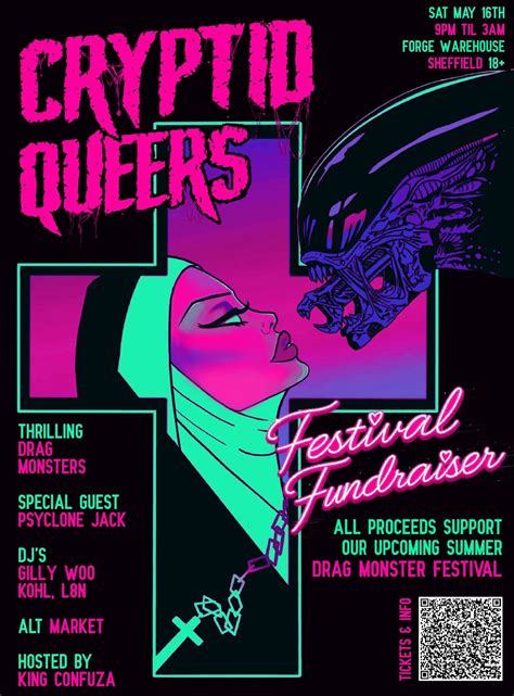 Cryptid Queers #12: Festival Fundraiser , FORGE Warehouse, S4 7ZB ...