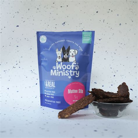 Woof Ministry Mutton Stix (100 grams) – A Petter Life