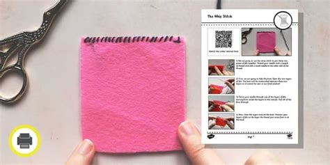 How To Use The Whip Stitch Instructions