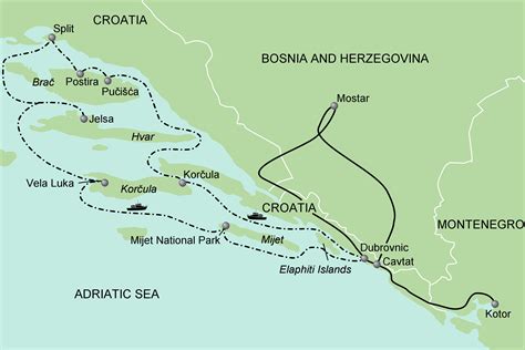 MAP–Adriatic 2014 (current 10-8-13) | Walking Adventures