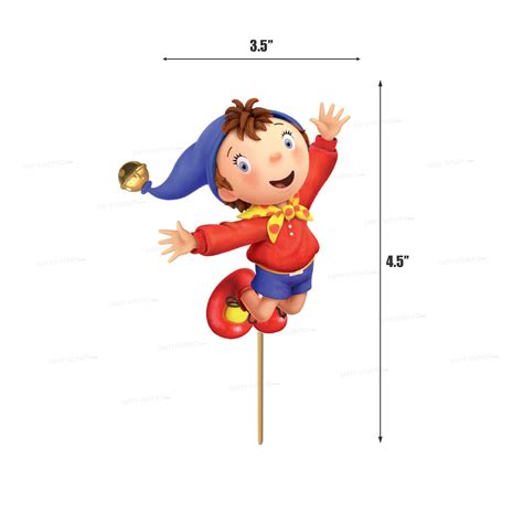 Noddy Theme Cup Cake Topper | Personalized party supplies Online ...