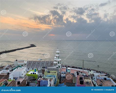 Cape Comorin Kanyakumari, India, West Bengal Tamil Nadu, March, 15 ...