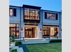 Modern Home Exterior Limestone Design Ideas, Pictures  