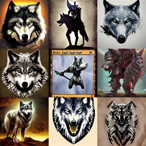 wolf ÷ knight | Stable Diffusion | OpenArt