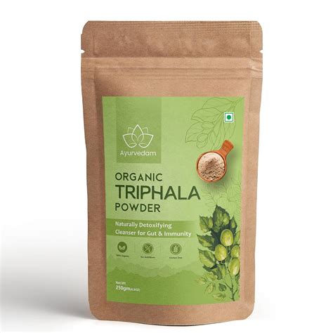 Ayurvedam Organic Triphala Powder | Ayurvedic Support For Gut, Immune ...