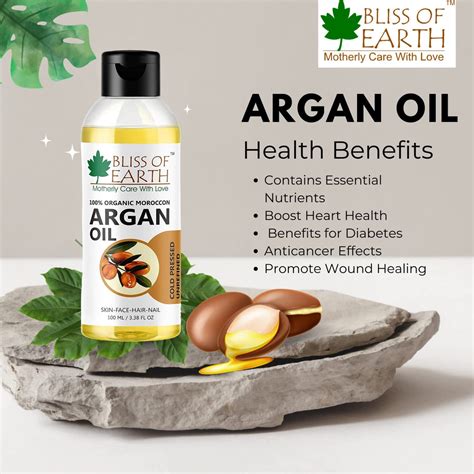 Buy Pure Argan Oil - Organic Moroccan Argan Oil | Bliss of Earth