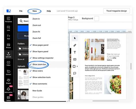Undo and redo buttons