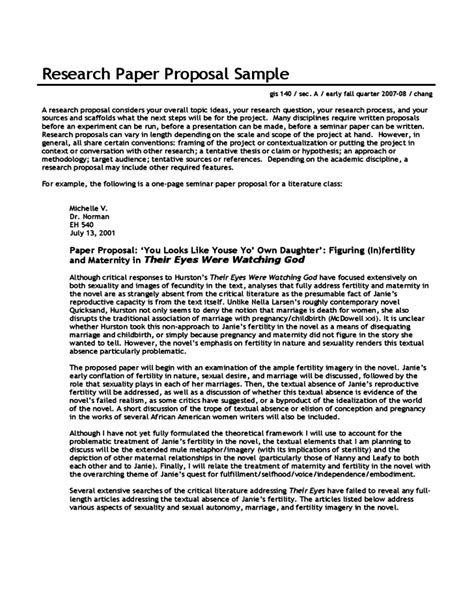 Image result for Paper Proposal Sample