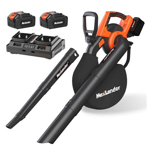 Tired of Leaf Piles? Introducing the MAXLANDER Cordless Leaf Blower ...