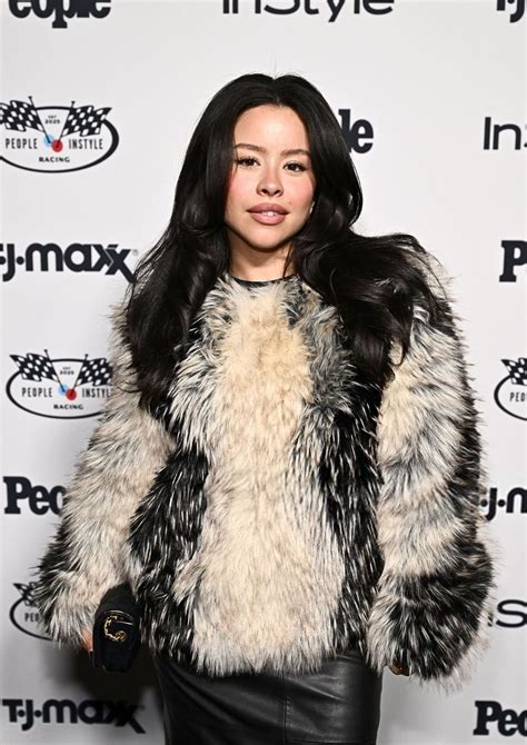 Cierra Ramirez at PEOPLE x InStyle Drive-By F1 Party 2025 in Las Vegas • CelebMafia