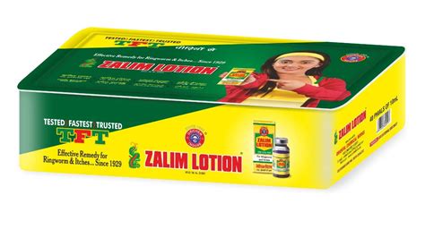 Zalim Lotion combo box 10 ML 40 Pcs for Ringworm, itching, Eczema ...