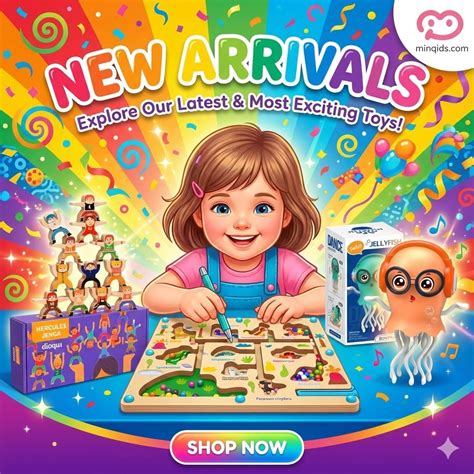 Latest Brain Development Toys & New Arrivals | MINQIDS