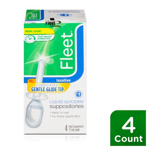 Fleet liquid glycerin laxative suppositories - kotiyoutube