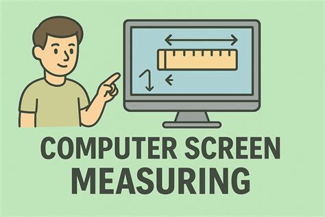 Image result for How Do You Measure Computer Screen Size