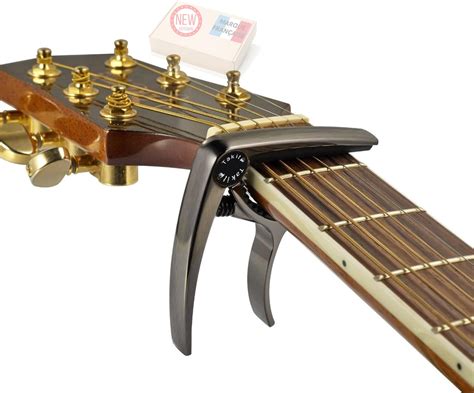 Guitar Capo for Acoustic and Electric Guitar - Also for Ukulele, Banjo and Mandolin - High ...