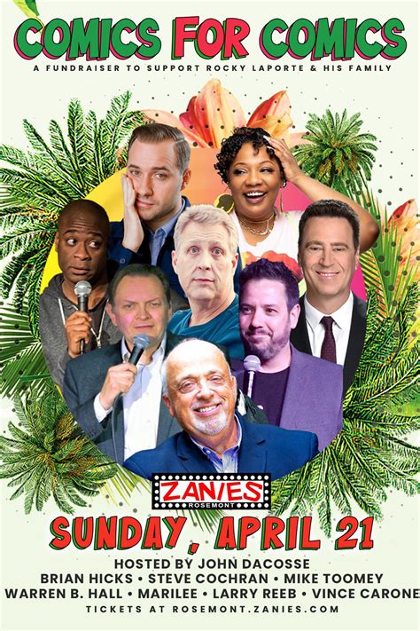 Calendar | Zanies Rosemont Comedy Club