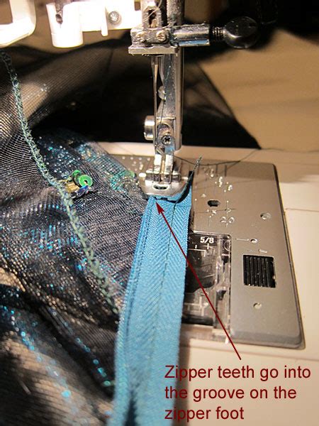 Image result for Machine Invisible Zipper Tutorial