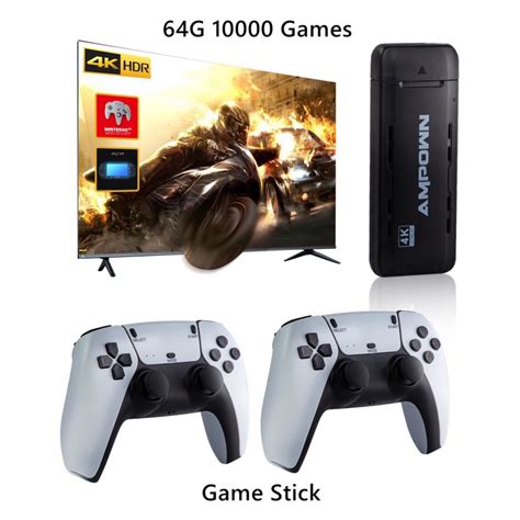 4K Video Game Retro 40000 Jogos De Arcade Game Console Stick Super ...
