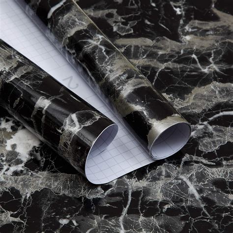 Black Marble Contact Paper for Countertops India | Ubuy
