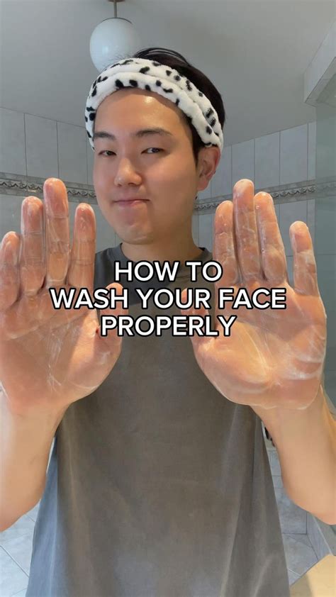 Image result for Proper Face Washing Routine