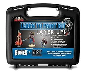 Buy Layer Up Bones Miniatures Learn to Paint Kit Reaper Miniatures ...