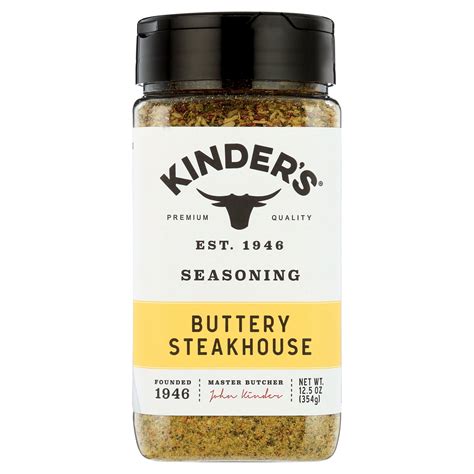 Kinder's Buttery Steakhouse Seasoning Rub, 12.5 oz - Walmart.com