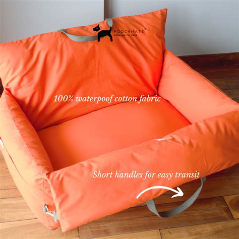 PoochMate Travel Bed for Dogs | Travel Car Bed for Dogs