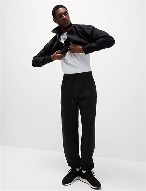 Buy Cotton Rich Oversized Joggers at Marks & Spencer