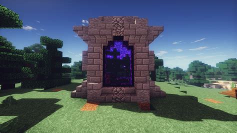 How To Build A Nether Portal On Minecraft at Cooper Betts blog