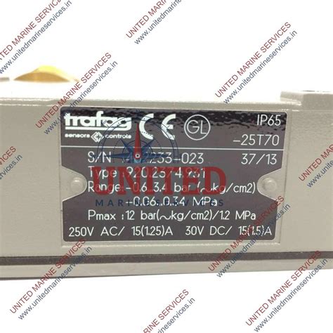 TRAFAG 920.2374.931 DIFFERENTIAL PRESSURE 9202374931 | United Marine ...