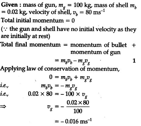 A shell of mass 0.02 kg is fired by a gun of mass 100 kg. If the muzzle ...
