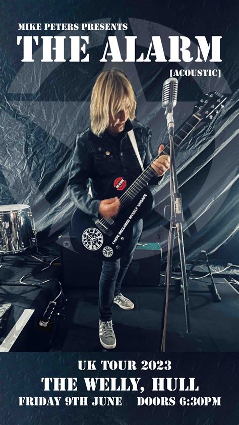 Mike Peters Presents The Alarm (Acoustic) - Hull Box Office