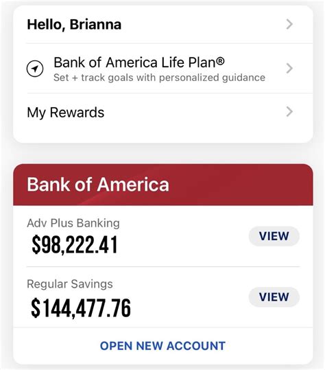 Bank of America Mobile Banking App