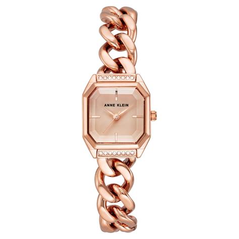 Buy Online Anne Klein Quartz Analog Rose Gold Dial Metal Strap Watch ...