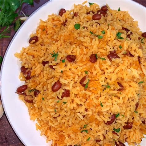 Yellow Rice and Red Beans | Recipe | Bean recipes, Red bean and rice ...