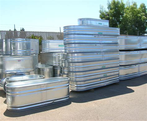 Galvanized Livestock Water Troughs