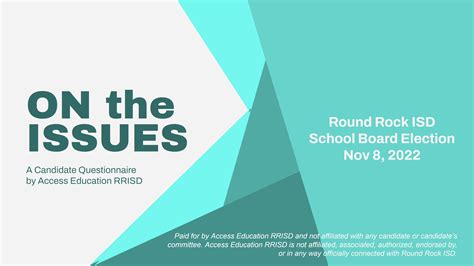 Access RRISD publishes Candidate Survey responses – seeks community ...