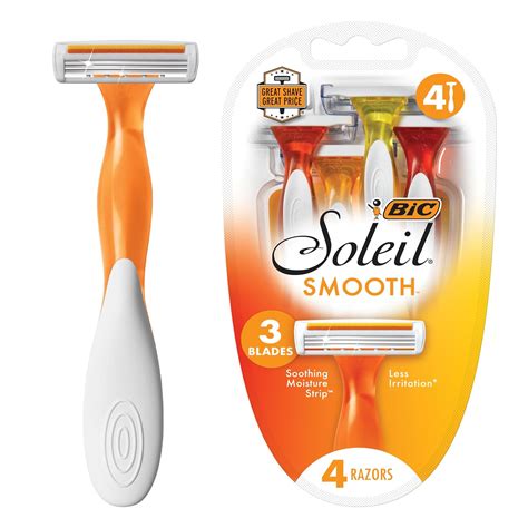 BIC Soleil Disposable Razor, Women, 4-Count : Amazon.in: Health ...