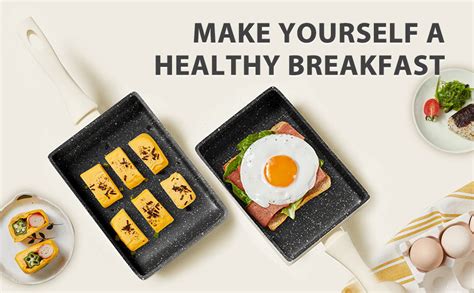 Buy VELOSAN Tamagoyaki Pan, Square Egg Pan Japanese Omelette Pan ...
