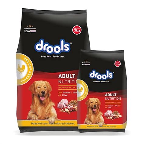 Drools Adult Dry Dog Food Chicken and Egg Flavour