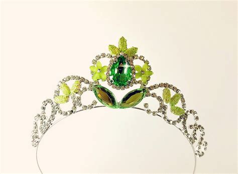 TIANA CROWN Fits Princess Tiana Outfit Princess and the Frog | Etsy