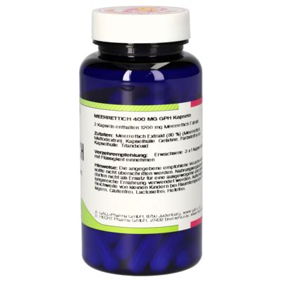 Horseradish 400 mg GPH Capsules [4033404]-Gall-Pharma GmbH-Online-Shop