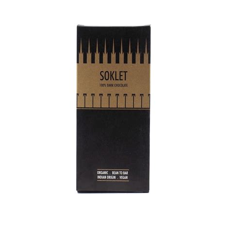 100% Dark Chocolate – SOKLET