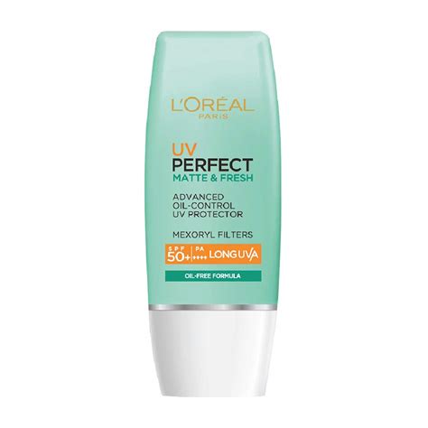 Buy L'Oreal Paris Uv Perfect Matte & Fresh Long Uva Spf 50+/Pa ...