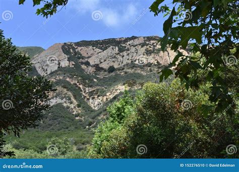The Santa Ynez Mountains in Southern California, 2. Stock Photo - Image ...