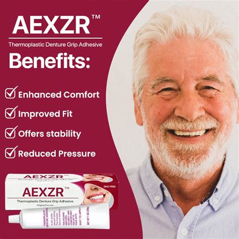 Cvreoz AEXZR Thermoplastic Denture Grip Adhesive, Advanced India | Ubuy