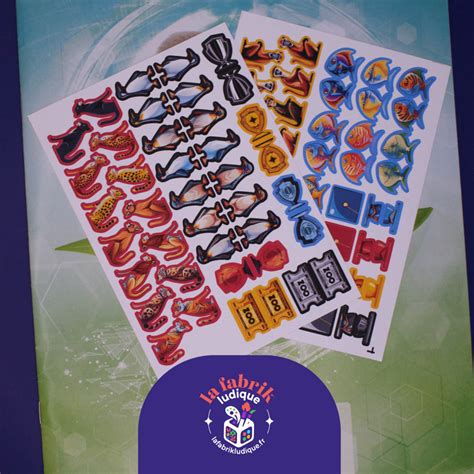 Buy Ark Nova Marine Worlds – Stickers Pack - La Fabrik Ludique ...