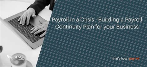 Image result for Payroll Continuity Plan Example or Templates